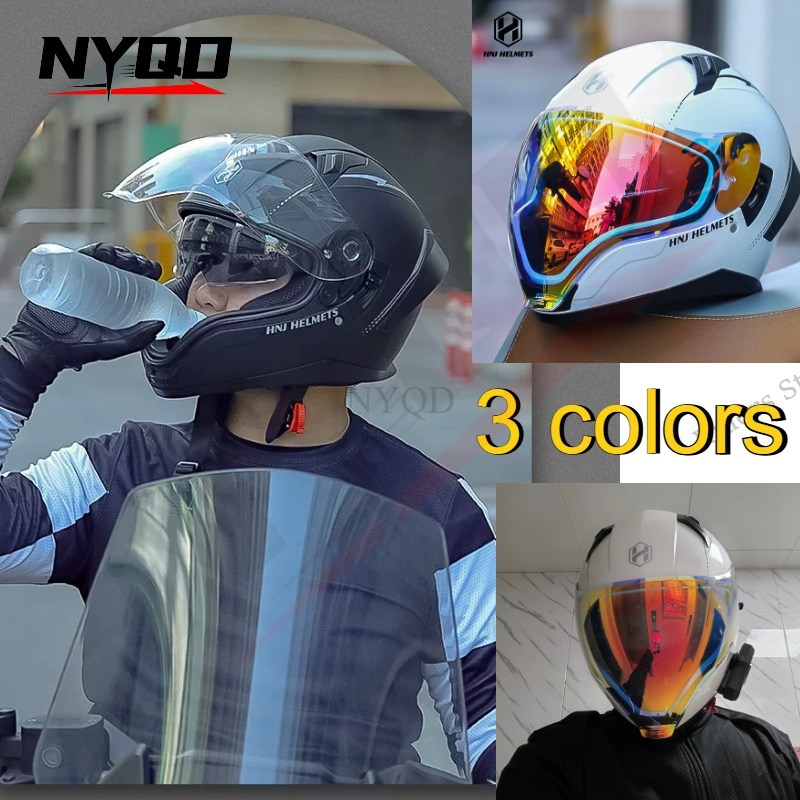 Scooter Helmet Set - Capacete integral certificado pela DOT, com
