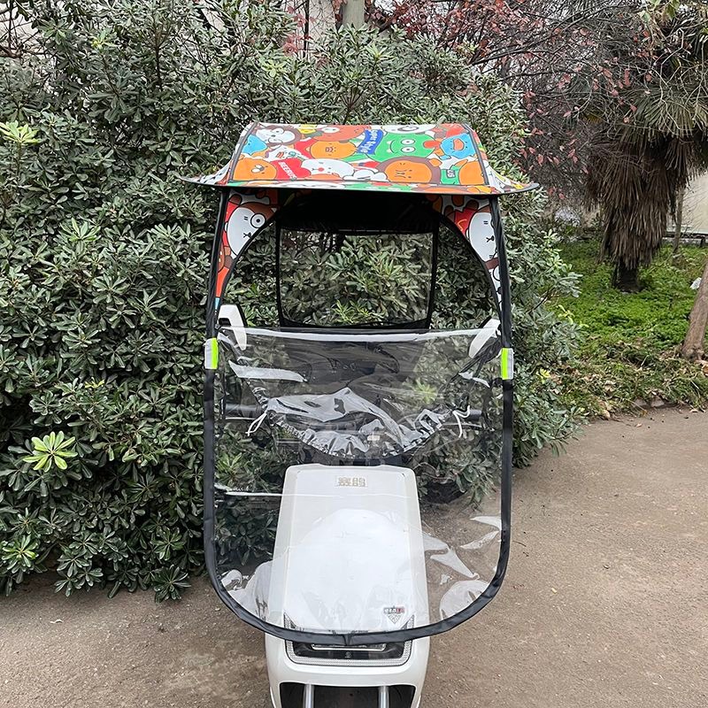 Electric Scooter Rain Cover - Novo Cobertor de Proteção Solar e