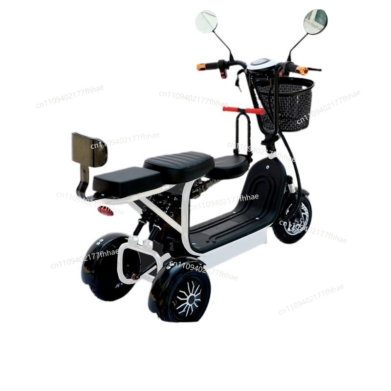 Folding Electric Scooter - Triciclo Elétrico Pequeno Mini Scooter Dobrável