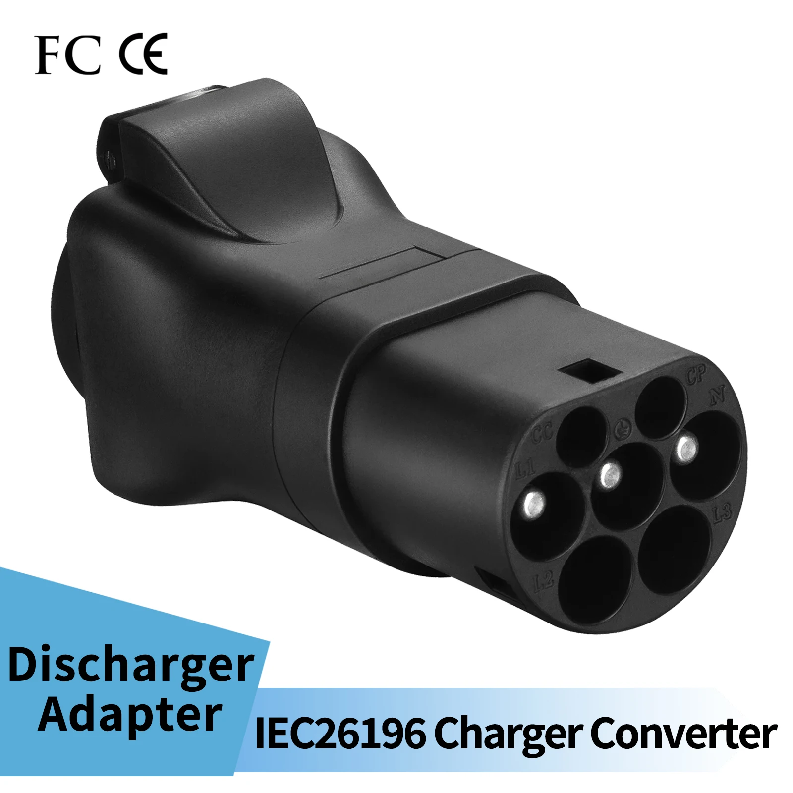 Electric Scooter Charger - Type2 ev carregador adaptador evse iec62196
