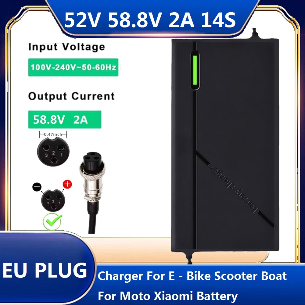 Electric Scooter Charger - Carregador Inteligente de Bateria de Lítio