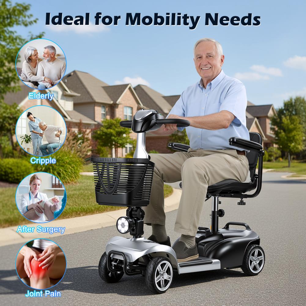Scooter de Mobilidade com Luz  - Electric Scooter Adults avaliação e preço