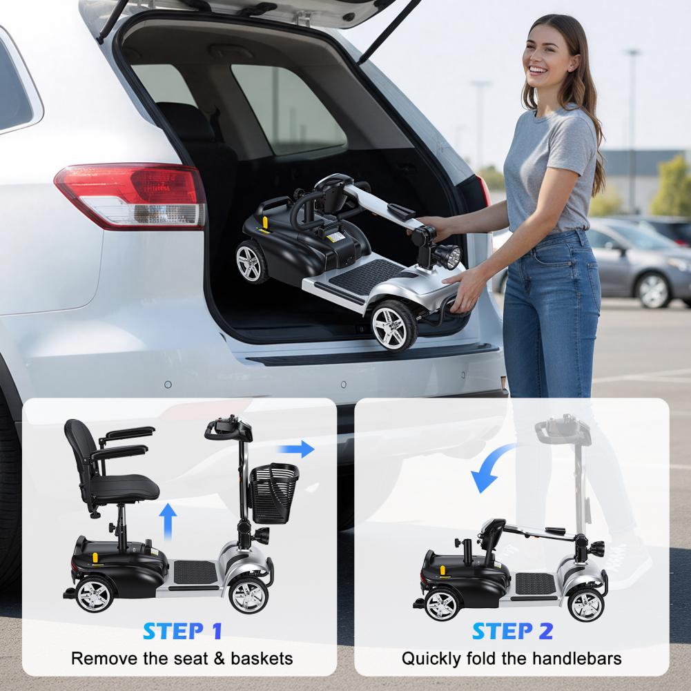 Scooter de Mobilidade com Luz  - Electric Scooter Adults avaliação e preço