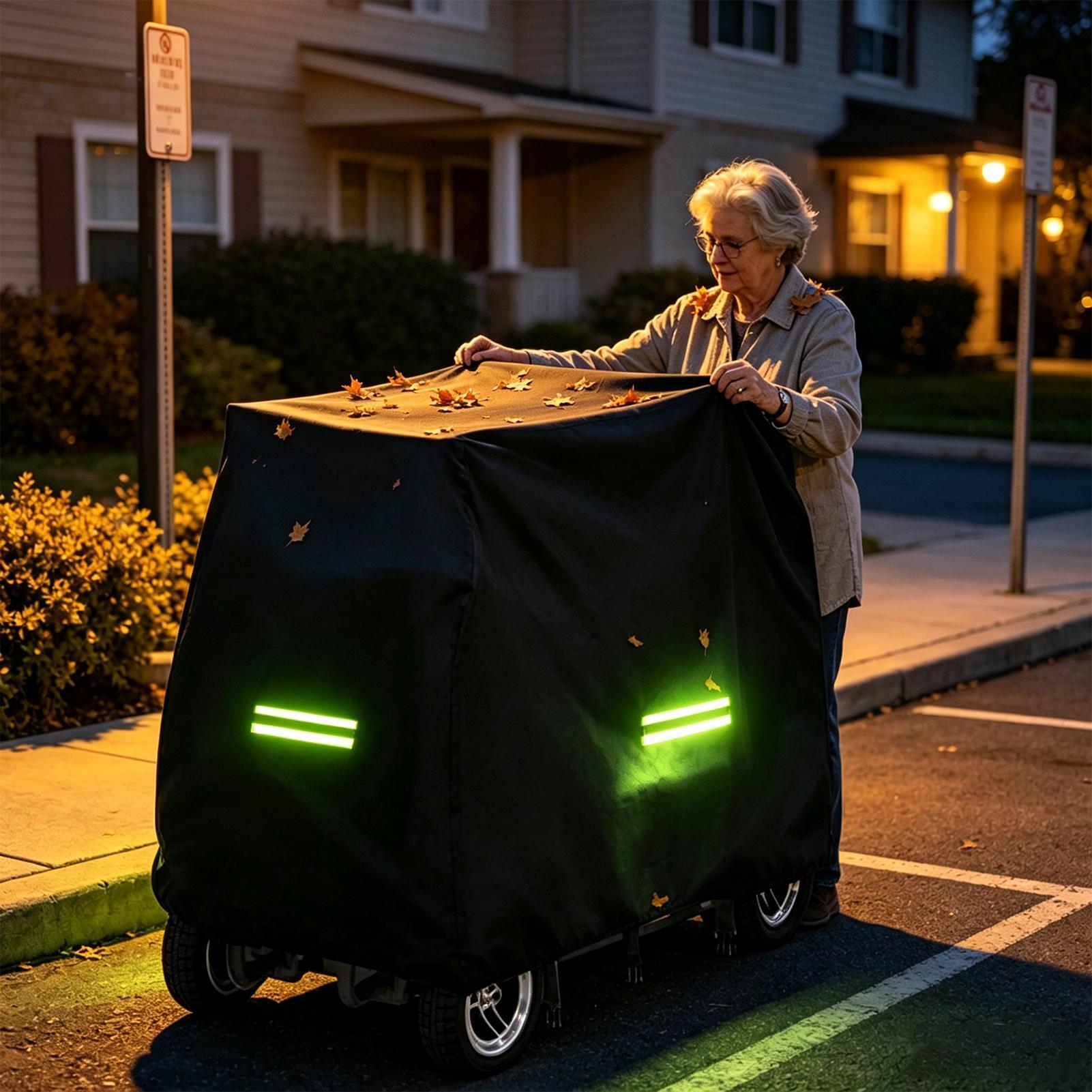 Capa para Scooter de Mobilidad - Electric Scooter Rain Cover avaliação e preço