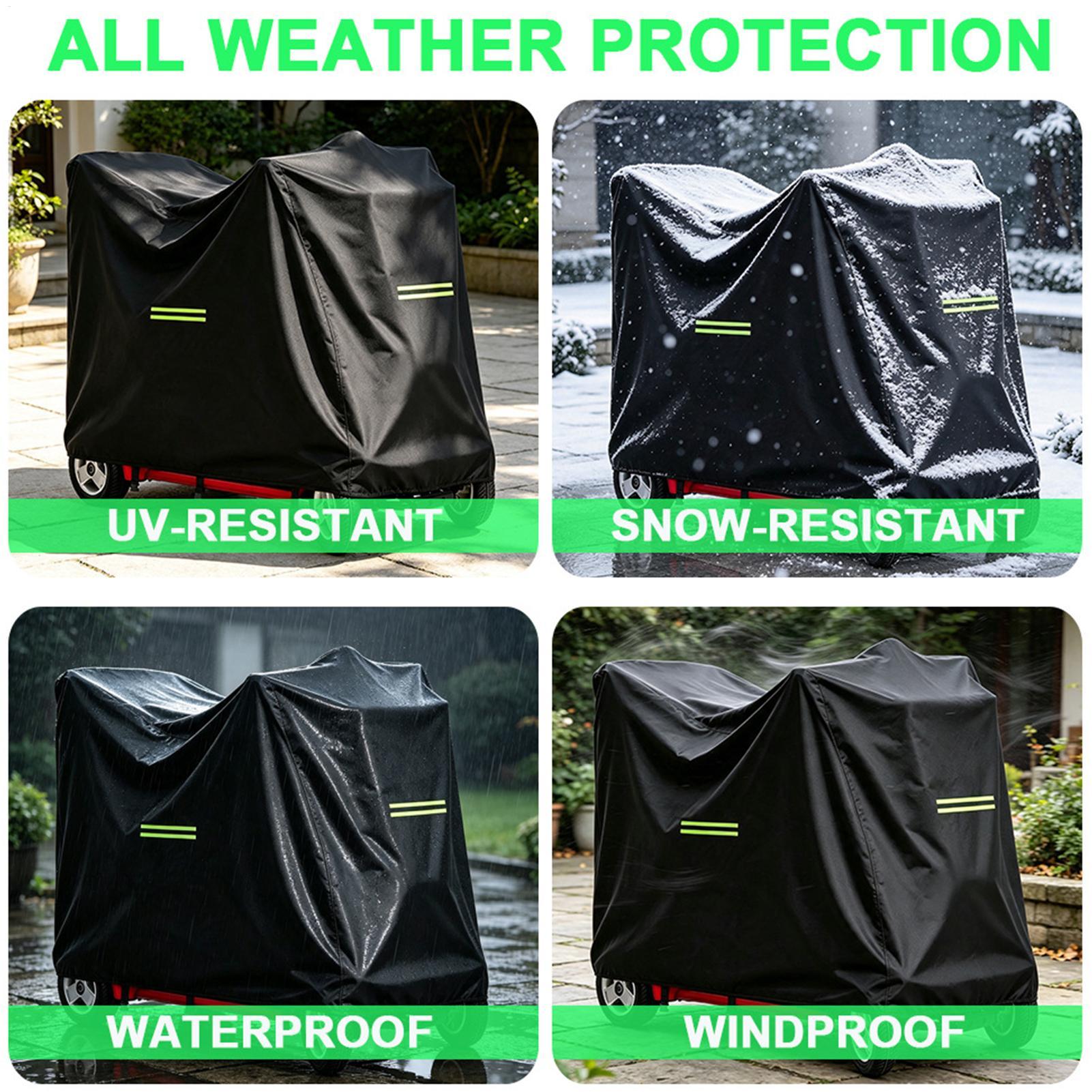 Capa para Scooter de Mobilidad - Electric Scooter Rain Cover avaliação e preço