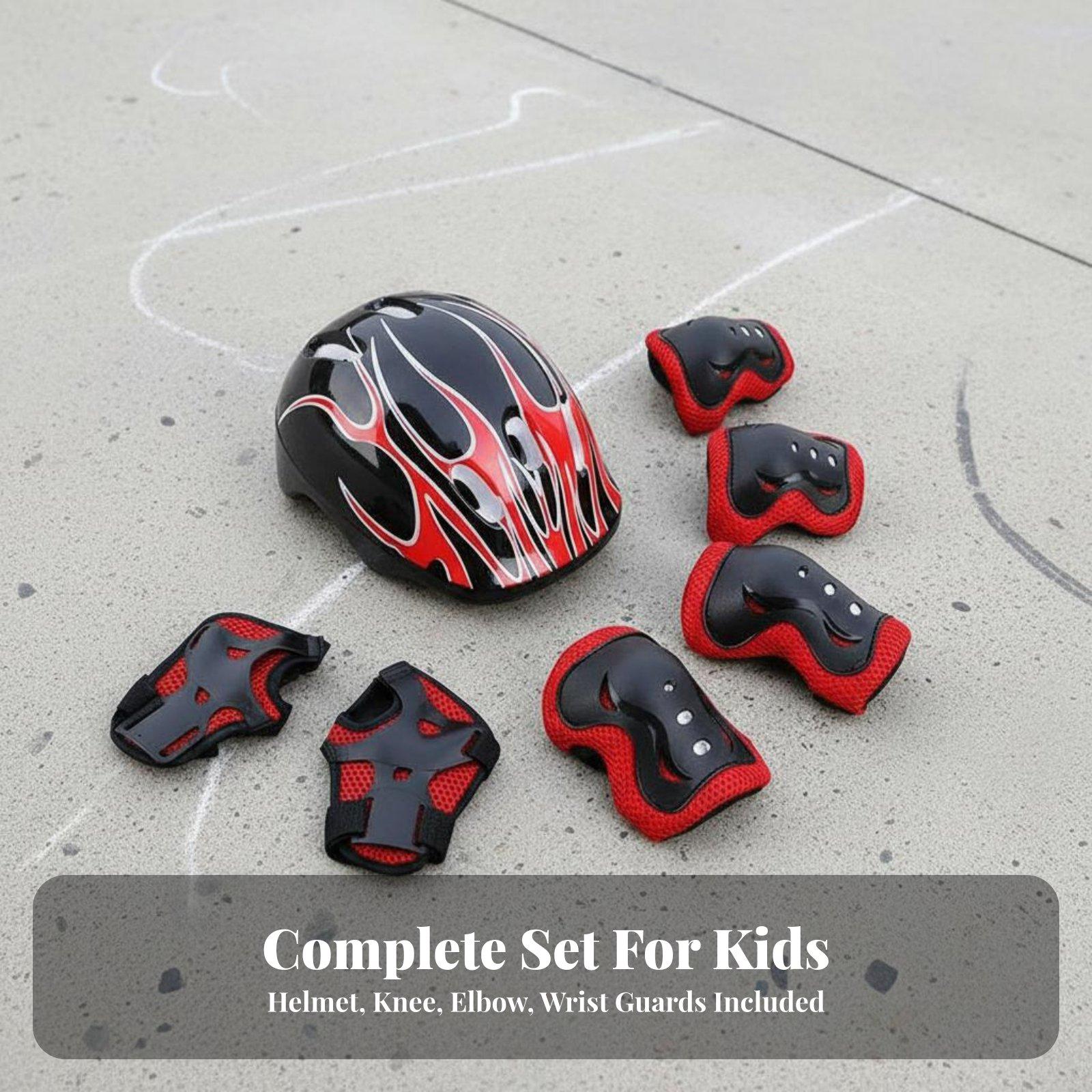 Conjunto de Capacete e Proteto - Scooter Helmet Set avaliação e preço