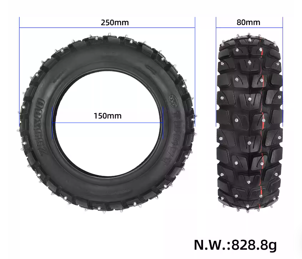 Pneu de neve STLF T255 * 80 co - Scooter Tire avaliação e preço