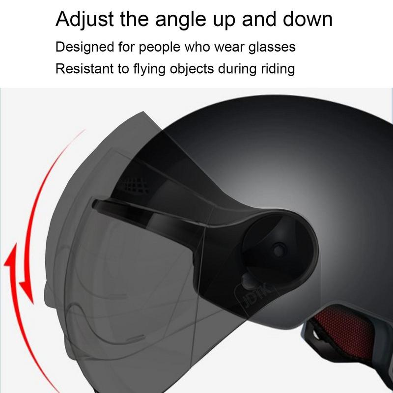 Capacete de motocicleta estilo - Scooter Helmet Set avaliação e preço