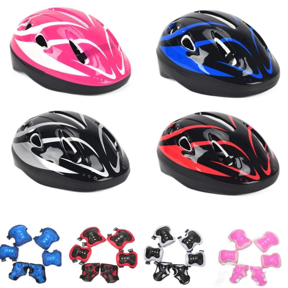 Almofadas de joelho e cotovelo - Scooter Helmet Set avaliação e preço