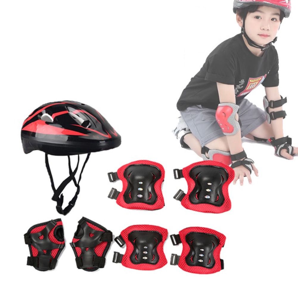 Almofadas de joelho e cotovelo - Scooter Helmet Set avaliação e preço