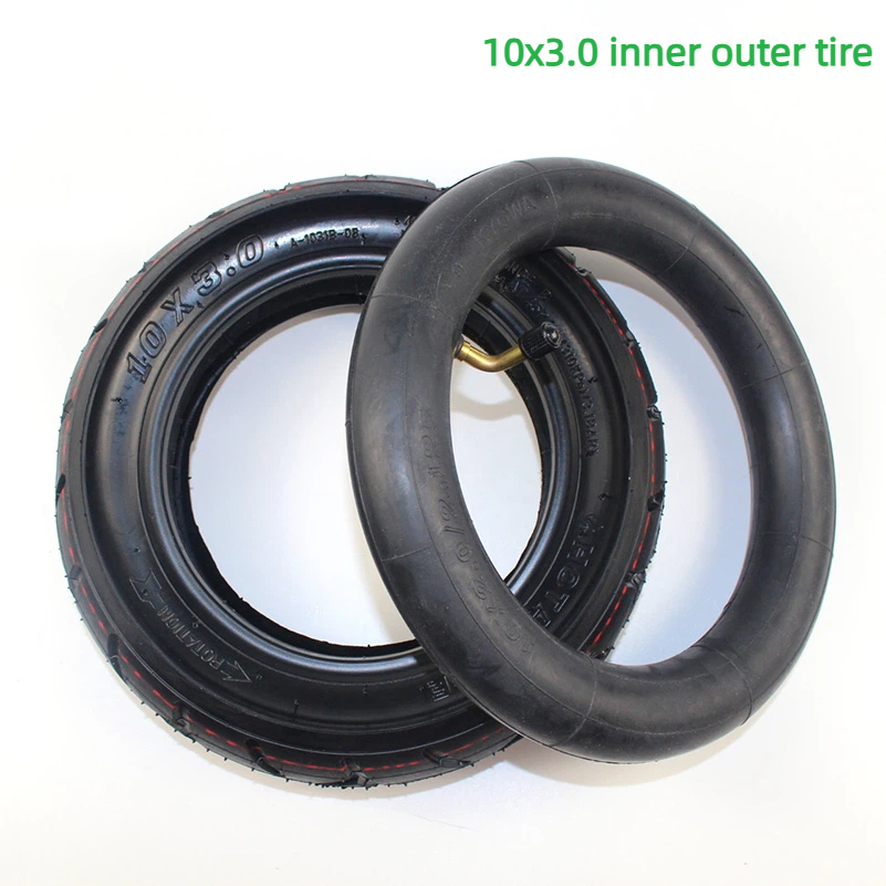 Pneu 10x3.0 com câmara de ar e - Scooter Tire avaliação e preço