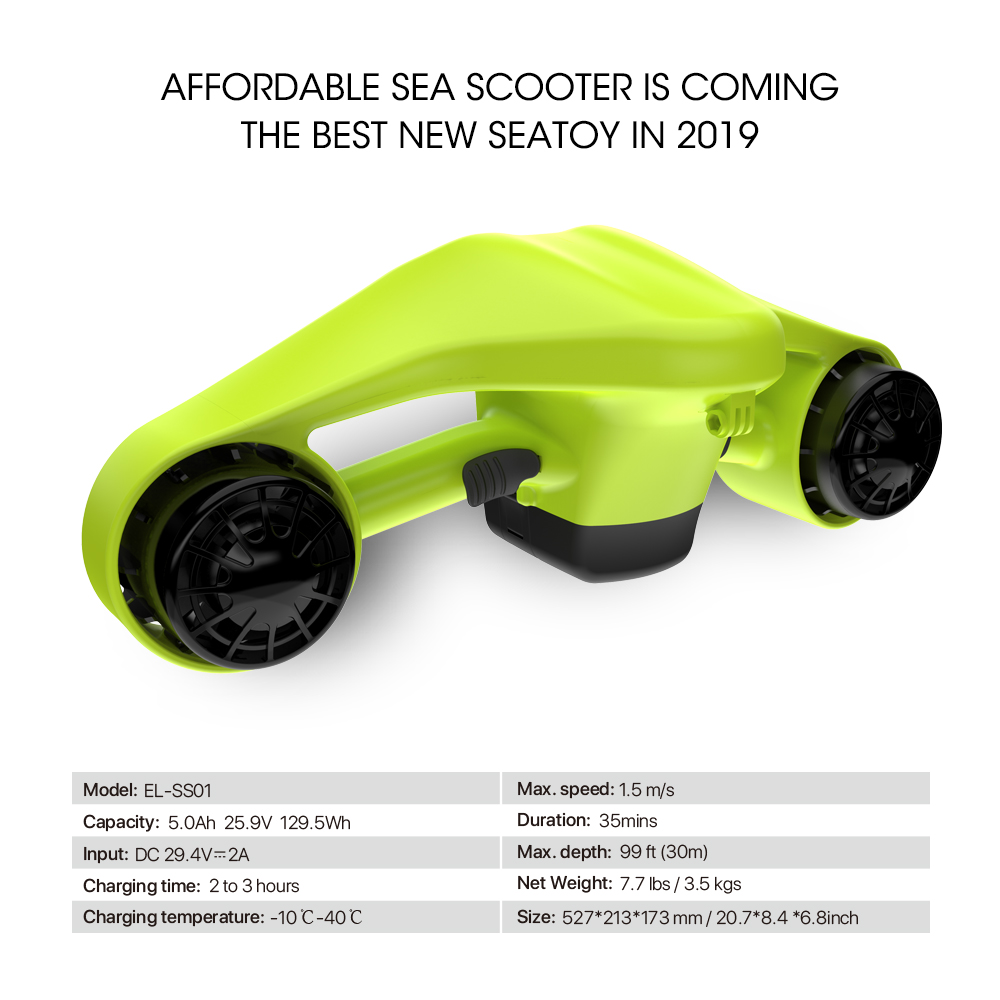Scooter Subaquático Asiwo Mant - Electric Scooter Adults avaliação e preço