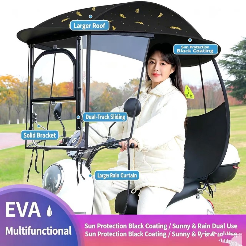 Capa de proteção contra o vent - Electric Scooter Rain Cover avaliação e preço