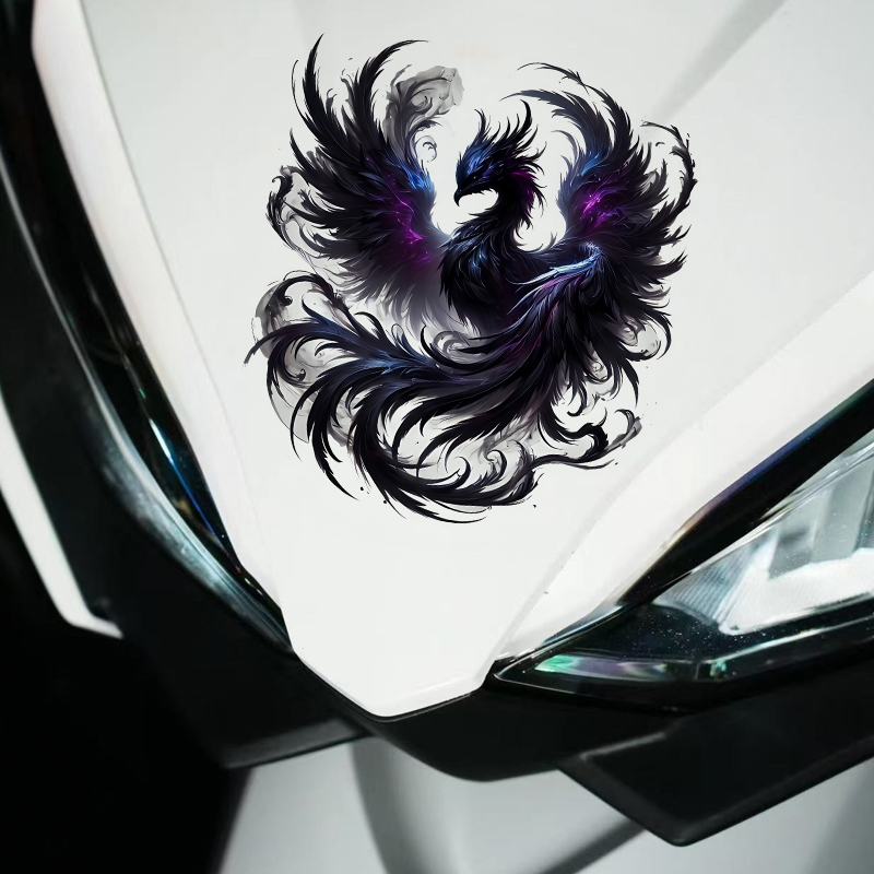 Adesivos pretos phoenix para m - Scooter Helmet Set avaliação e preço