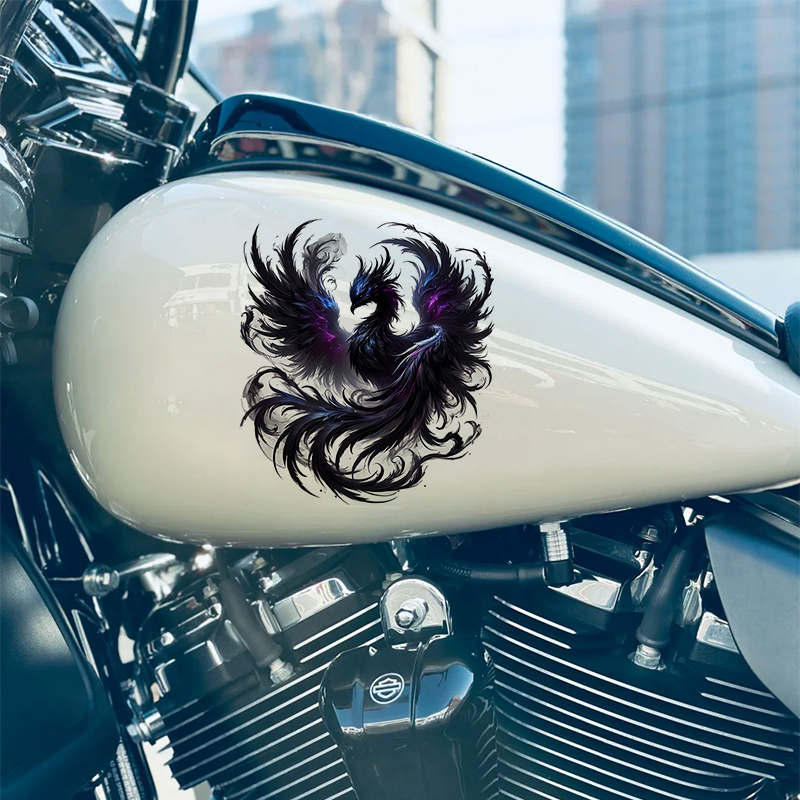 Adesivos pretos phoenix para m - Scooter Helmet Set avaliação e preço