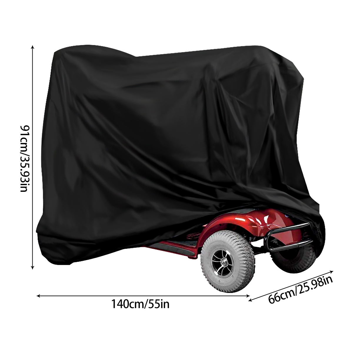 Capa de scooter de mobilidade  - Electric Scooter Rain Cover avaliação e preço