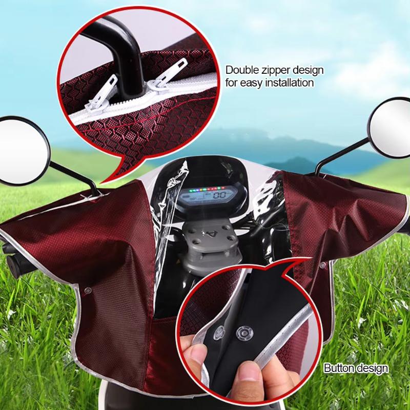 Capa de chuva para painel de s - Electric Scooter Rain Cover avaliação e preço