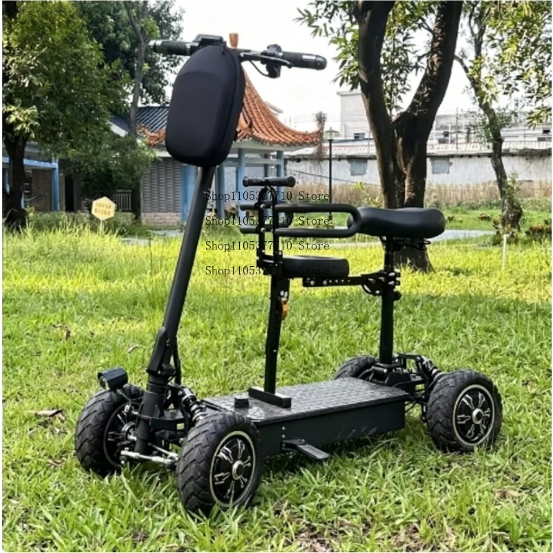 Scooter Elétrico de Quatro Rod - Folding Electric Scooter avaliação e preço