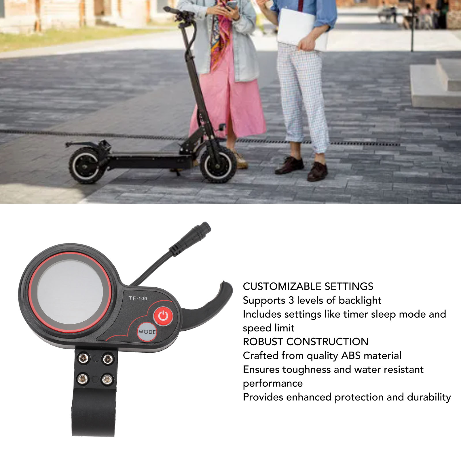 Painel de Exibição LCD 48V TF  - Electric Scooter avaliação e preço